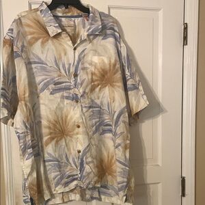 Tropical Print Men's Shirt